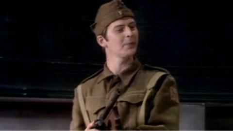 Ian Lavender playing Pike in Dad's Army