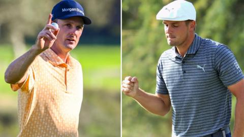 Justin Rose and Bryson Dechambeau