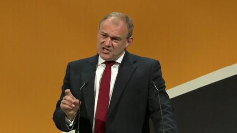 Liberal Democrat MP Sir Ed Davey