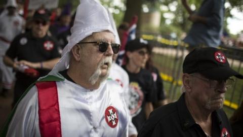 KKK supporter