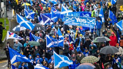 pro-independence march