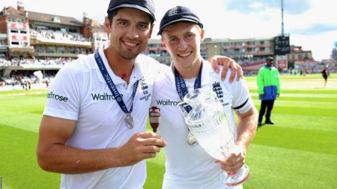 Alastair Cook and Joe Root