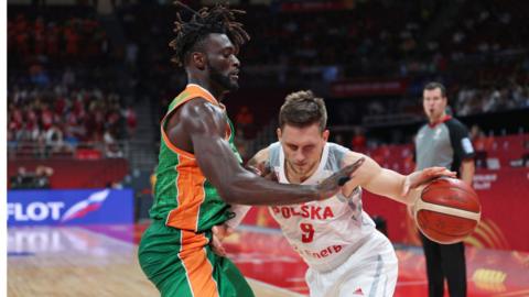 Guy Edi of Ivory Coast during Fiba Basketball World Cup 2019