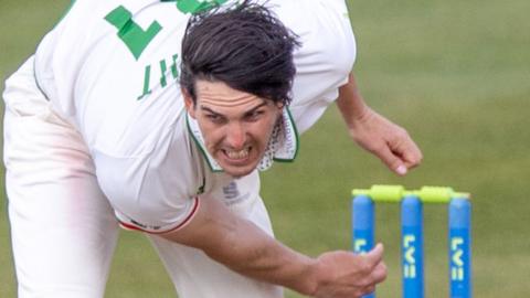 Leicestershire seam bowler Chris Wright