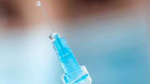 Botox syringe