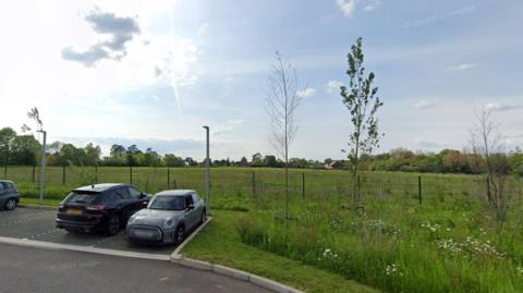 Site of the proposed development in Maidenhead