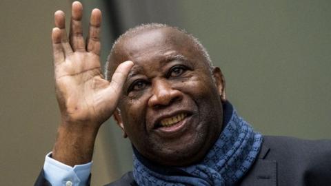 Former Ivory Coast President Laurent Gbagbo