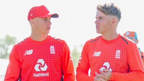 Tom and Sam Curran on England duty