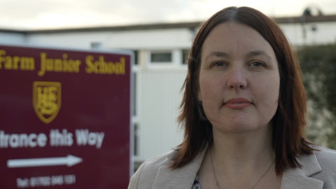 Claire Richardson, acting head teacher at Holt Farm Junior School