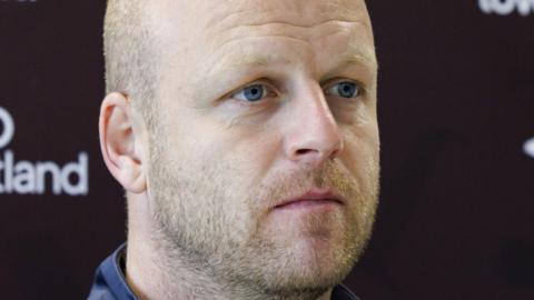 Hearts head coach Steven Naismith