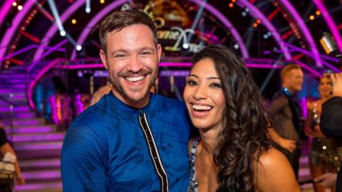 Will Young and Karen Clifton