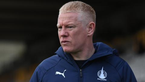 Interim manager Gary Holt could not steer Falkirk to the play-offs