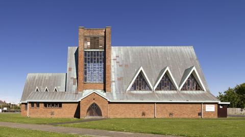 Exterior of Church of St Nicholas in Fleetwood