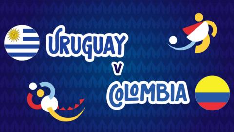 Uruguay v Colombia graphics