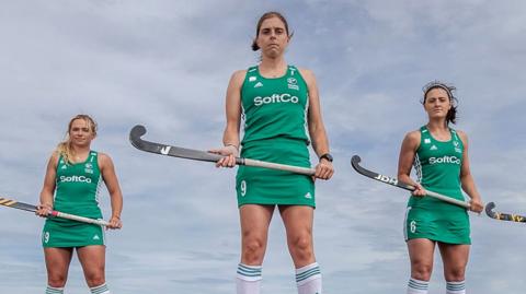 Caoimhe Perdue, Katie Mullan (Captain) , Roisin Upton