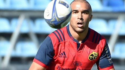 Simon Zebo could be in line to add to his 35 Ireland caps after agreeing his return to Munster this summer