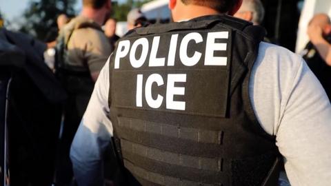 Almost 700 people were detained in a series of US immigration raids, with some children separated from their parents.