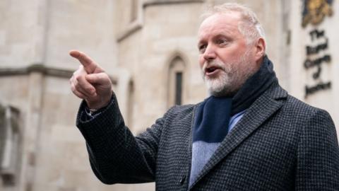 Harry Miller at Royal Courts of Justice