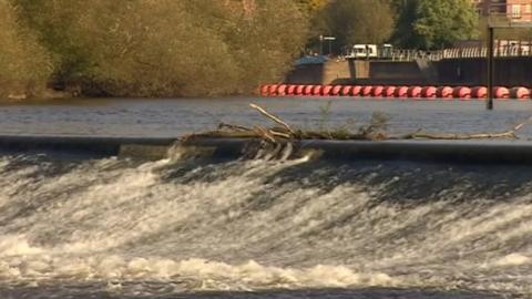 River Severn weir