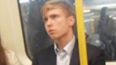 British Transport Police want to speak to this man in relation to the attack