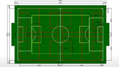 Plans for artificial pitch