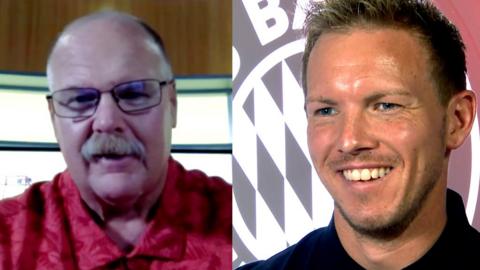 Andy Reid and Julian Nagelsmann