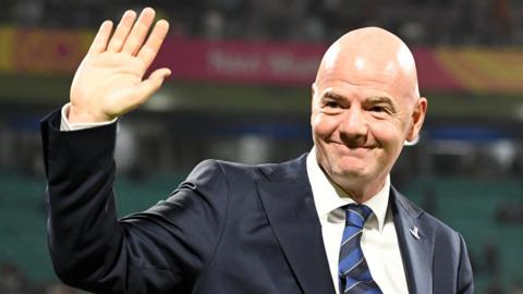 Fifa president Gianni Infantino