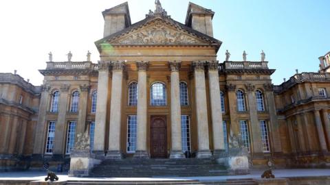 North Steps at Blenheim Palace