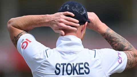 Ben Stokes in the field