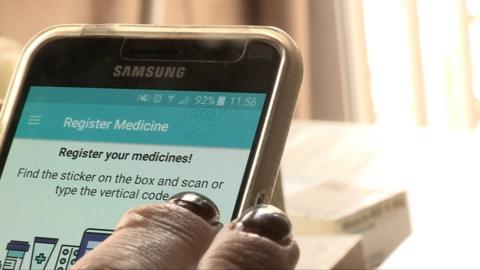 The Givemed app lets people register their leftover medicines.