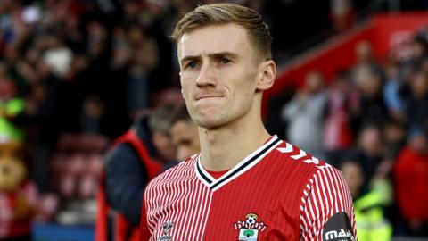 Southampton midfielder on loan from West Ham Flynn Downes