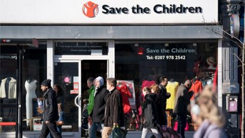 Save The Children shop in London