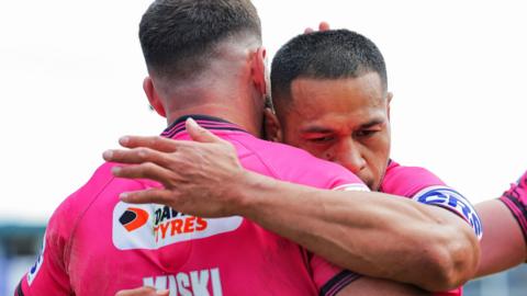 Abbas Miski scored his two tries either side of the break at Wakefield