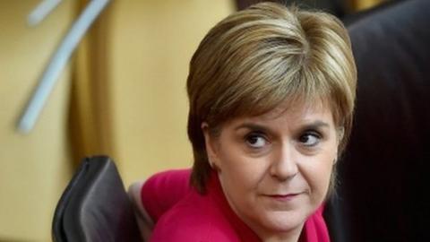 Nicola Sturgeon unveiling Programme for Government