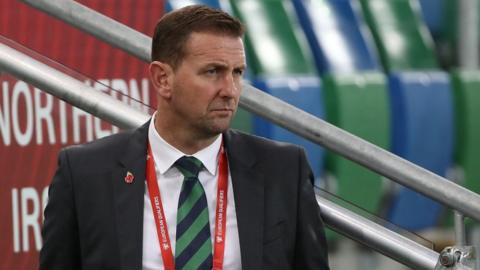 Northern Ireland manager Ian Baraclough