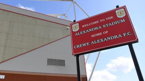 Crewe Alexandra sign