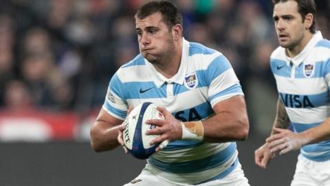 The most recent of Rodrigo Martinez's three appearances for Argentina was against France in the Autumn internationals