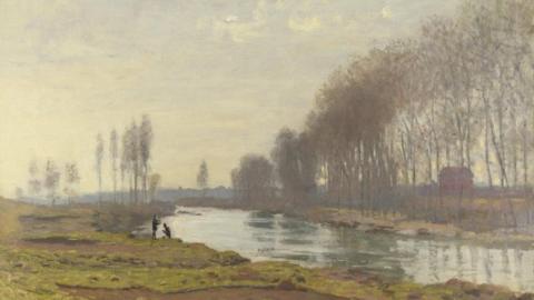 Claude Monet's The Petit Bras of the Seine at Argenteuil