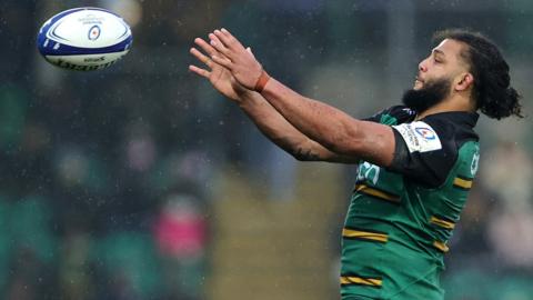 Lewis Ludlam of Northampton Saints