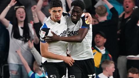 Derby celebrate