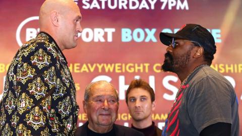 Tyson Fury and Derek Chisora