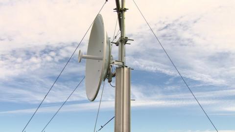 Derbyshire Broadband mast