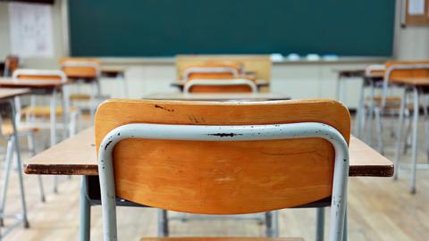 Empty classroom