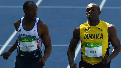 James Dasaolu, Usain Bolt