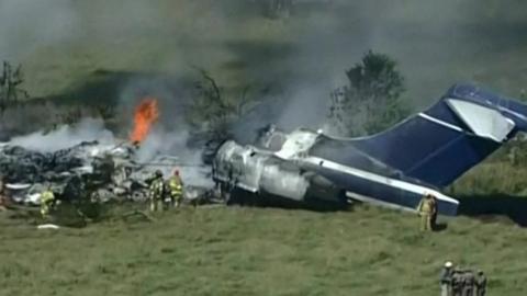 Plane crash in Texas