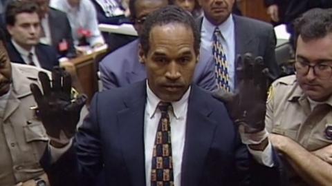 OJ Simpson in court