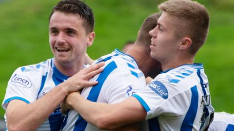 Kilmarnock celebrate