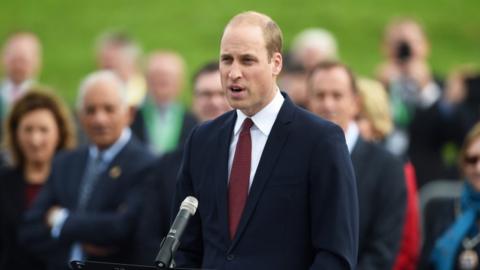 Prince William in Milton Keynes