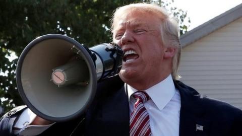 Donald Trump campaigns in Canfield, Ohio, 5 September 2016