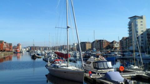 Swansea marina